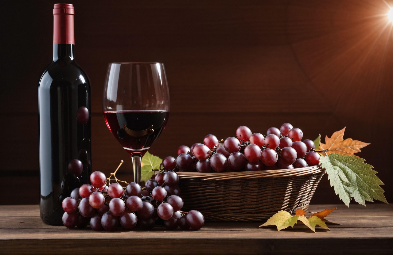 Foto vino e uva in Sardegna